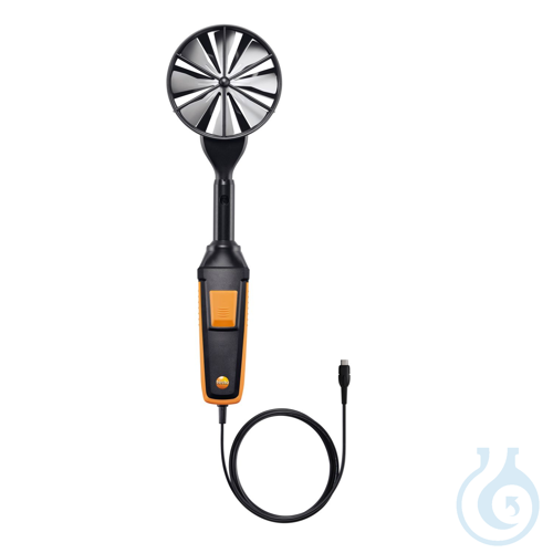 High-precision vane probe, Ø100mm,digital, including temperature se