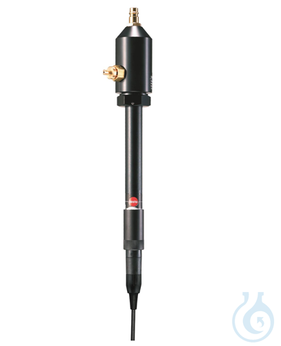 Precision pressure dew point probe, with, measuring chamber