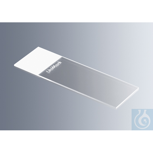 Microscope slides UniMark® white, ground edges