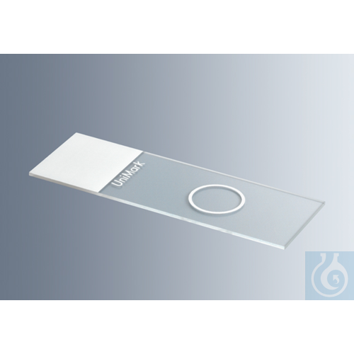 Microscope slides UniMark® with 1 circle