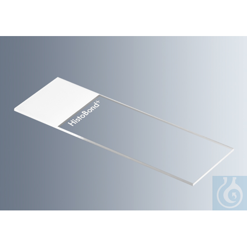Microscope slides HistoBond® + white, 100/box