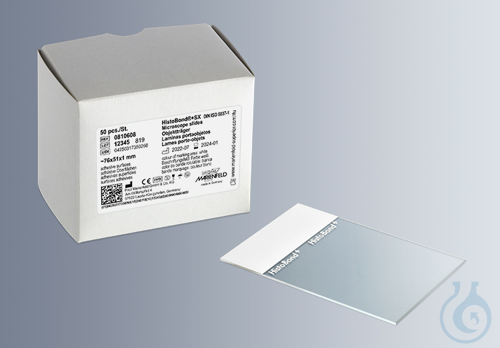 Microscope slides HistoBond®+SX white, 76x51 mm