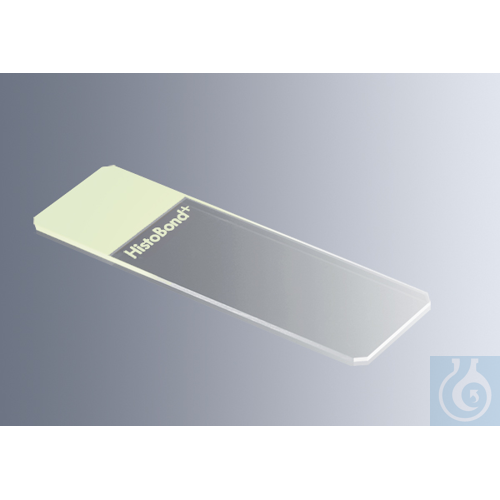 Microscope slides HistoBond® + green, 100/box