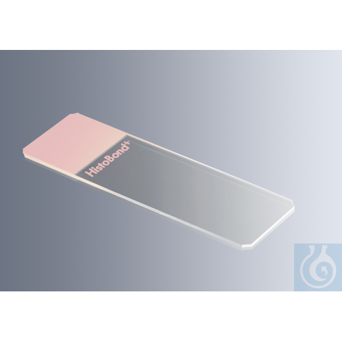 Microscope slides HistoBond® + pink, 100/box