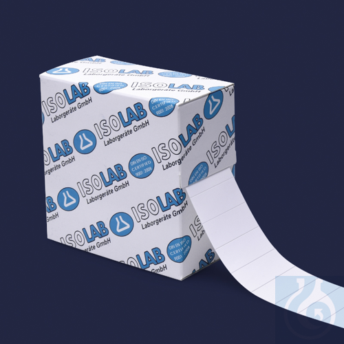 label - rectangular form - 33x13 mm - white - cryo use