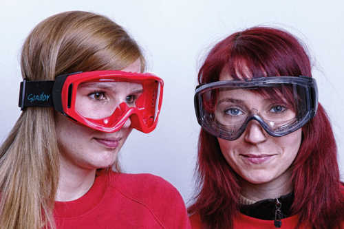 Full Sight Glasses with Elastic Strap acc. to DIN EN 166 + 170,WINLAB®