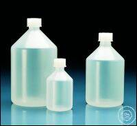 Narrow-neck bottle, PP, round, 250 ml, GL 25, with conical shoulders