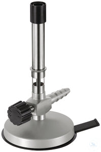 Bunsen Burner Natural gas, DIN type needle valve, air regulation