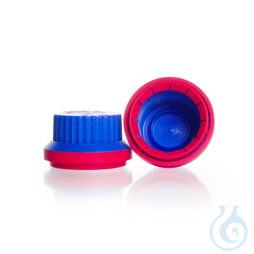 DURAN® Tamper Evident Screw Cap, PP, for Laboratory Bottles, DIN 168-1 thread