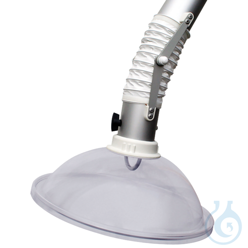 Suction hood PMMA f QA laboratory 10157/10158 Dome-shaped hood