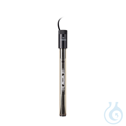 Br 800 DIN, Combined Bromide selective electrode, 3.3 ft (1 m) cable, DIN plug,