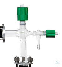 Vacuum shut-off valve 0 - 15 mm, removable, with small flange size 16