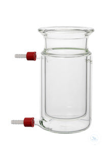 Reaction vessel, 20000 ml, DN 200 with groove, temp.-jacket with 2x GL 32