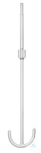 KPG-stirring shaft, WG 16, lenght 460 mm, for reaction vessels 2000 ml,