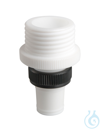 Adapter, for ground-glass bottles, GL45 m