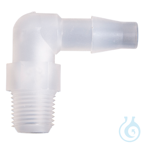 Tube connector, angled, 6,4 - 8 mm ID