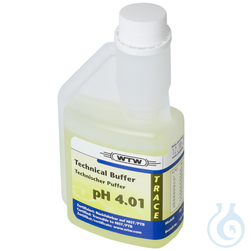 TPL 4/25, Technical buffer solution pH = 4.01; Box with 25 bottles with 250 ml e