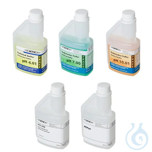 SORT/TPL/TRACE, Calibration and maintenance set with technical buffer solution,