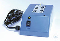 Thermobloc/incubateur pour test BRT, 10 × 9 mm, numérique, 24 W, Aerne Analytic, art. 10B24D