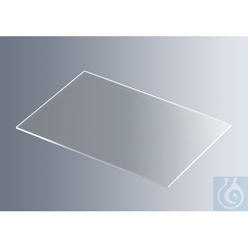 Microscope slides 76x52 mm, cut edges,