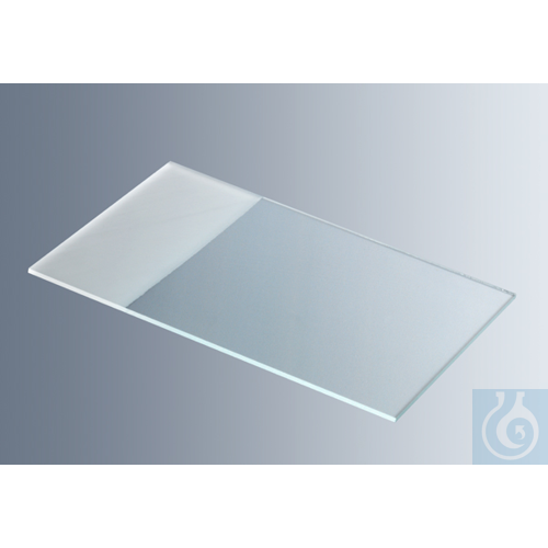 Microscope slides 76x52 mm, cut edges,