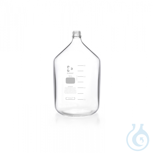 DURAN® GL 45 Production and Storage Bottle, Carboys, clear, without screw cap