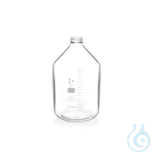 DURAN® GLS 80® Production and Storage Bottle, Carboys, wide mouth, clear