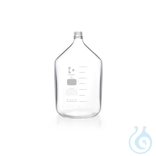 DURAN® GL 45 Production and Storage Bottle, Carboys, clear, without screw cap