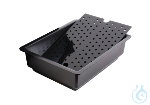 Collecting tray with base insert, Type 1