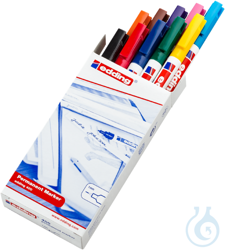 neoChoice 400 Permanentmarker, 10er Set, Strichbreite 1mm