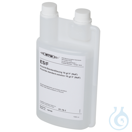ES/F, Standard solution: 10 g/l fluoride, 1 bottle with 1 l