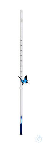 Thermometer ASTM S12C ACCU-SAFE, -20+102:0.2 °C, ID total, TL 435 mm