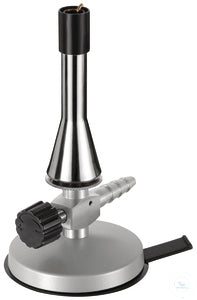 Teclu Burner Natural gas, needle valve, pilot flame, air regulation