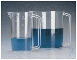 Nalgene™ PMP Graduated Plastic Beakers with Handles