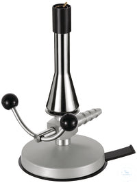 Teclu Burner Natural gas, DIN type double lever stop-cock, pilot flame