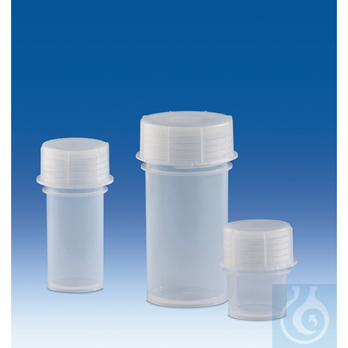Monstercontainer, PP, met schroefdop, 30 ml, 54 x 38 mm
