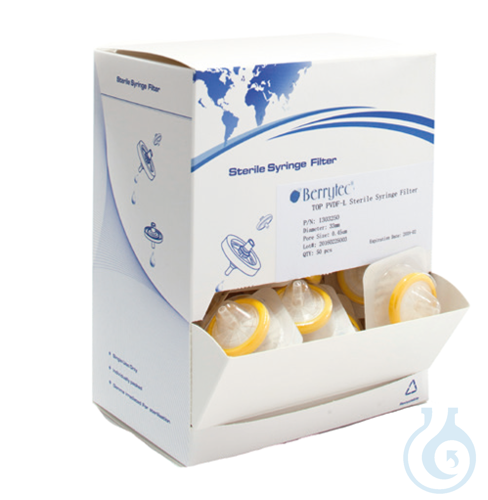 syringe filter sterile PES 33mm, 0,2µm