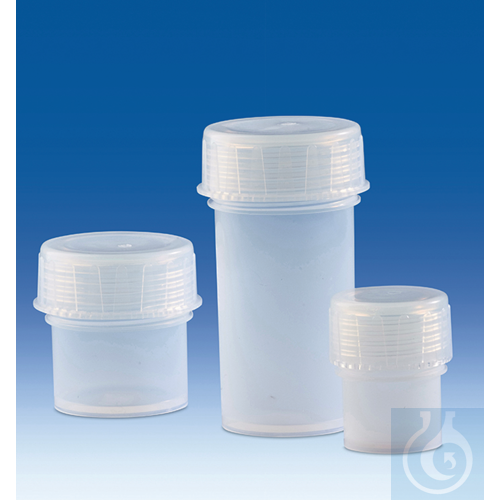 Sample container, PFA, 180 ml, with PFA screw cap, GL 56