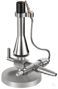 Safety Burner Natural gas, DIN type, stop-cock, safety pilot, thermocouple