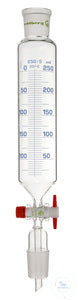 Dropping funnel, 1000 ml, graduated, cone/socket size 29/32,
