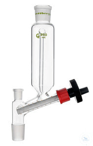 Dosing funnel for powdery substances, 250 ml, socket size 29/32,