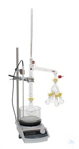 Micro distilling apparatus, complete unit