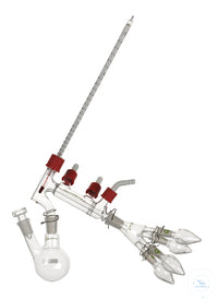Short distillations apparatus for micro quantities, modified
