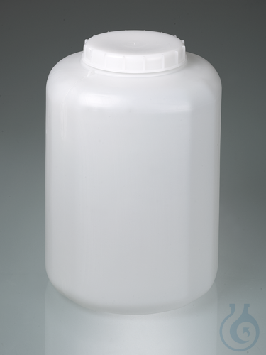 Conteneur à large ouverture, HDPE, 10 l, avec fermeture, Bürkle, art. 14061010
