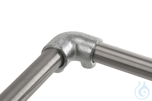 90° ellbow tube connector f. 2 tubes, 90°, d=26,9mm