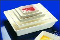 Laboratory tray, PP, robust, bottom size 240 x 300 mm