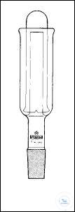 DRYING TUBE ACC. TO DR. WÜNSCH, CONE ST
