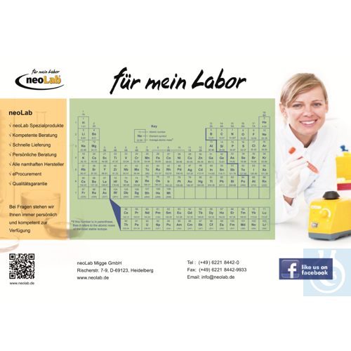 neoLabLine Brillenputztuch ''für mein Labor''