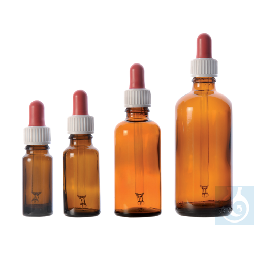 neoChoice Tropfflasche braun, Schraubpipette, 30 ml