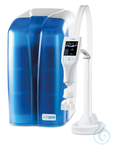 Ultrapure water system OmniaPure-T xs touch UV-TOC